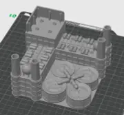 Modern Chemical Plant - Tabletop Wargame Terrain Compatible W/ Battletech