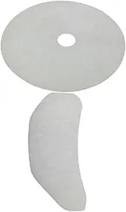 [Tofficu] 2Pcs Dryer Lint Filters Replacement Set Air Intake Exhaust Filters for Efficient Drying Easy Installation Compatible with Dryers Extends Machine Lifespan
