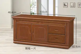 【MUNA】賽門檜木實木4.3尺電視櫃 (8.5折)