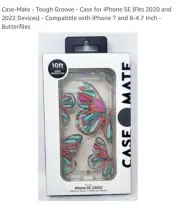Apple Iphone SE Case Mate Iphone 6, 6s, 7, 8