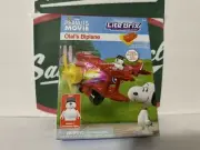 Lite Brix Olaf's Biplane The Peanuts Movie Airplane Light Building System NEW D3