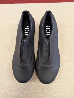 Bloch Tap Flex Slip On Split Sole Bendy Black Tap Shoes Dance New With Box
