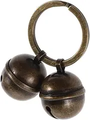 Milisten 1 Set Multi Function Metal Pet Collar Bells for Cats and Dogs Lightweight and Portable Accessories Durable Design Elegant Hanging Pet Bells for Indoor and Outdoor Use