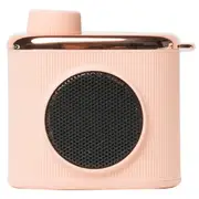 3W Camera Shape Mini Single Bluetooth Speaker With Lanyard(Pink)