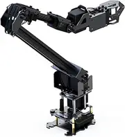 Waveshare Robotic Arm Kit, Desktop Robot Kit, 5 + 1 DOF High-Torque Serial Bus Servo, Based On ESP32, Wireless Control, 2-DOF Wrist Joint, Compatible with LeRobot