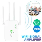 2.4G/5G Wifi Extender Repeater Wireless Router AC Dual-Band Range Signal Booster