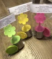 Flower Tea Infuser - assorted colors