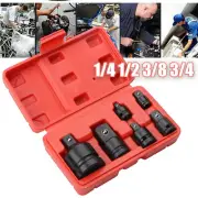 Impact Socket Adaptor Set Ratchet Drive Increaser Reducer Convertor 6PCS