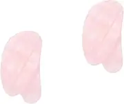 FRCOLOR Jade Guasha Scraping Board Facial Massager Tool for Relief Smooth Texture Durable Construction for Skin Care and Relaxation