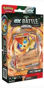 Pokemon ex Battle Deck VICTINI EX Factory Sealed Box Ready To Play Deck