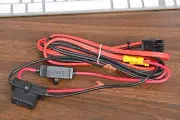 NEW 9 FOOT OEM YAESU FT-897 6 PIN MOLEX DOUBLE FUSED POWER CORD (ICOM KENWOOD)