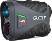 [GAKOLF] Laser Golf Rangefinder with Slope Switch and Fast Acquisition︱650 Yard Range Finder Golfing with Flag Lock Vibration and Magnetic for Golfers