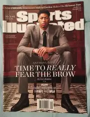 SPORTS ILLUSTRATED ANTHONY DAVIS NEW ORLEANS PELICANS BASKETBALL NO LABEL 2014