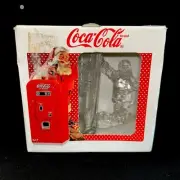 Vintage Coca Cola Coke Santa Collectible Mug Heavy Glass 20 3/4 oz. NIB 1997