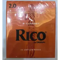 在飛比找蝦皮購物優惠-RICO 竹片 clarinet 豎笛 單簧管 2.0 絕地