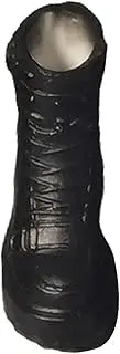 Generic 1:12 Scale Work Boots for Dolls, Female Figure Costume Elements, Black
