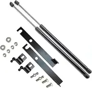 Bonnet Hood Gas Struts for Toyota for Corolla E210 2018-2023 Front Hood Bonnet Gas Struts Shocks Lift Supports Absorber Prop Rods Hood Gas Strut Supports (Color : Normal Black)