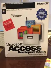 Authentic Microsoft Access Windows. Version 7.0 DBMS Developers Toolkit. NFR.