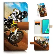 ( For Vivo Y22s ) Wallet Flip Case Cover AJ23833 Motor Rider