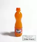 FANTA ORANGE Bottle FRIDGE MAGNET Novelty Indonesia 3D Large 2.25" Resin Coke