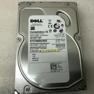 DELL/戴爾 08CGTN 1T 7.2K SATA 3.5 ST1000524NS 1TB企業級硬碟