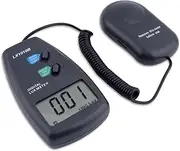 High Performance Digital Light Meter 3 Range Digital Meter/Digital Illuminance Meter 0-50000 Lux Photometer Exposure Remote Control for Homes, Agriculture, Warehouse