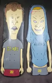 2012 Globe x Beavis and Butt-Head /Mike Judge skateboards limited edition