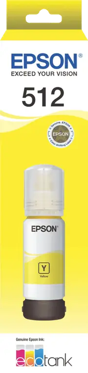 Epson T512 Yellow EcoTank Ink Bottle