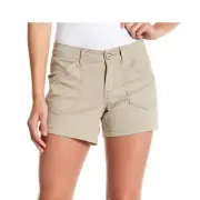 Supplies Union Bay Women's Plus Size Khaki Utility Shorts Size 16 New With Tags