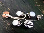 Custom SG Harness 3 Pickups 6 way Rotary Switch Bourns 500k .033 PIO