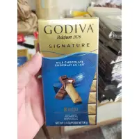 在飛比找蝦皮購物優惠-GODIVA 海鹽黑巧、柳橙黑巧、鹹焦糖牛奶巧、90%黑巧、