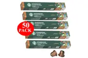 Starbucks By Nespresso House Blend Coffee Pods Capsules 50 Pack