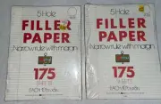 Vintage K-Mart Filler Paper- NOS- Wide - 5 Ring Notebook Refill Paper- USA