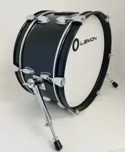 Lemon 16” Black Sparkle Bass Kick Drum for Roland and Alesis Kit (Same Day Ship!