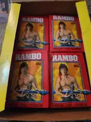 ONE WAX PACK: 1985 Topps Rambo First Blood Part 2 Cards UNOPENED/SEALED VINTAGE