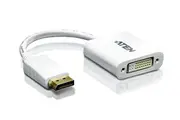 ATEN DisplayPort to DVI converter, PC: Up to UXGA / HDTV: Up to 1080i,1080p
