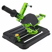 CHAOFLIGHT Angle Grinder Stand,Universal Polishing Machine Bracket Aluminum Alloy Holder for 100-125mm Grinders 0°-45° Cutting Angle for DIY Metalwork Woodworking
