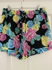 Peter Alexander Ladies Pyjama Shorts Floral Medium