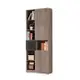 Boden-奧利卡2.5尺開放式二門二抽書櫃/收納置物櫃