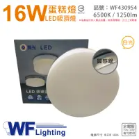 在飛比找momo購物網優惠-【DanceLight 舞光】LED 16W 6500K 白