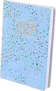 Angoily Purse Planner 2024 Women's Portable Planner Notebook Academic Notes Supplies