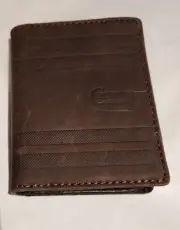 Chippewa Genuine Mens Leather Wallet Bifold Western Handcrafted Front Pocket NIB