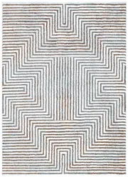 Grace Geometric Comfort and Sophistication Crafted in Grey Rug