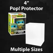 4" Funko Pop Vinyl Protector Multiple Size & Thickness Options - Protective Case