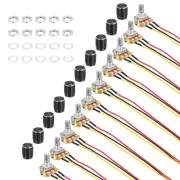 10Pack WH148 Potentiometer B10K Ohm 20cm JST-XH2.54 Connector Wire with Knob Cap