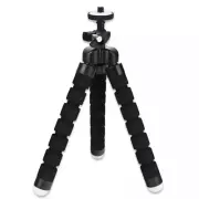 Mini Cute Octopus Tripod Camera Holder Mini Gorillapod Monopod Flexible- BLACK