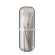 2Pcs Travel Portable Toothbrush Toothpaste Holder Storage Case Box Organizer Household Storage Cup Outdoor Holder Bathroom Accessorie