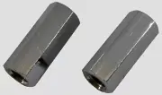 2 Lot Workman NUT3 CB Radio Antenna 3/8x24 Replacement Stud Hex Nut - 1.5 inch