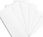 DALIX White Vertical Replacement Blinds Slats Sliding Glass Door Window (6 Pack)