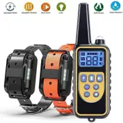 Dog Training Collar-800m Rechargeable & 100% Waterproof Remote Training Collar for Two Dogs